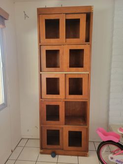 Two bookshelves