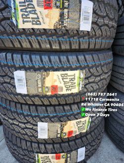 275/65R18 ATTURO ALL TERRAIN Set of Tires Installed and Balanced Set de Llantas Nuevas Instaladas y Balanceadas