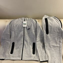 Grey Nike Tech Tracksuit