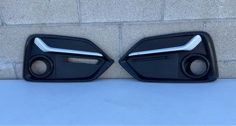 2018 2019 2020 2021 Honda Civic Sedan Front Bumper Fog light Covers Pair Oem