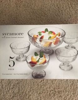 5-piece Glass Bowl Set