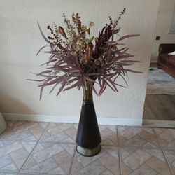Decorative Holder and Faux Arrangement 