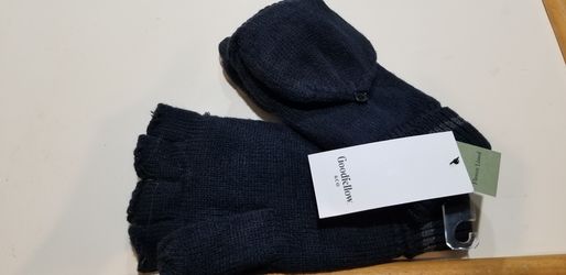 Mens one size goodfellow fleeced lined mittens