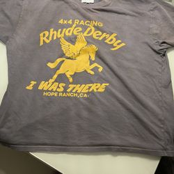 Vintage* Rhude Racing Derby Shirt