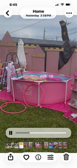 Pink pool only