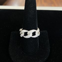 S925 Cuban Ring