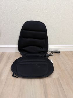 Black Massage Seat Cushion with Remote