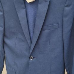 Blue Suit Slim Boys