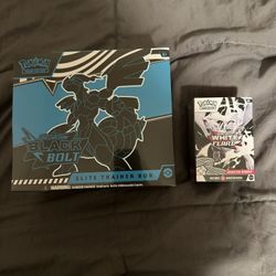 Pokemon Black bolt ETB - White Flare Bundle