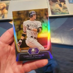 Carlos Gonzalez Baseball Card