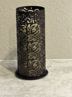 Partylite metal candle holder