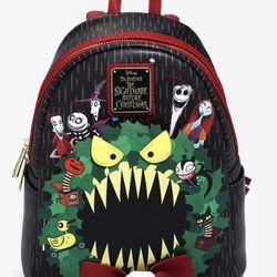 Loungefly Disney The Nightmare Before Christmas Wreath Mini Backpack - BoxLunch Exclusive