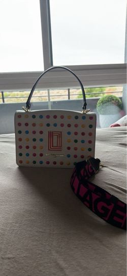 Karl Lagerfeld Paris Polka Dot Handbag
