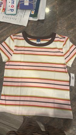 Title: Old Navy Girls Striped Shirt Size 10/12 – New With Tags