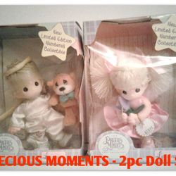 Precious Moments - 2pc Doll Set