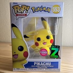 Pokemon Flocked Pikachu Funko Pop! Exclusive 