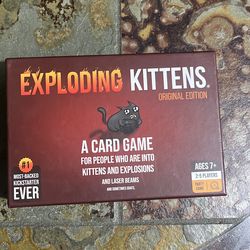 Exploding kittens used once