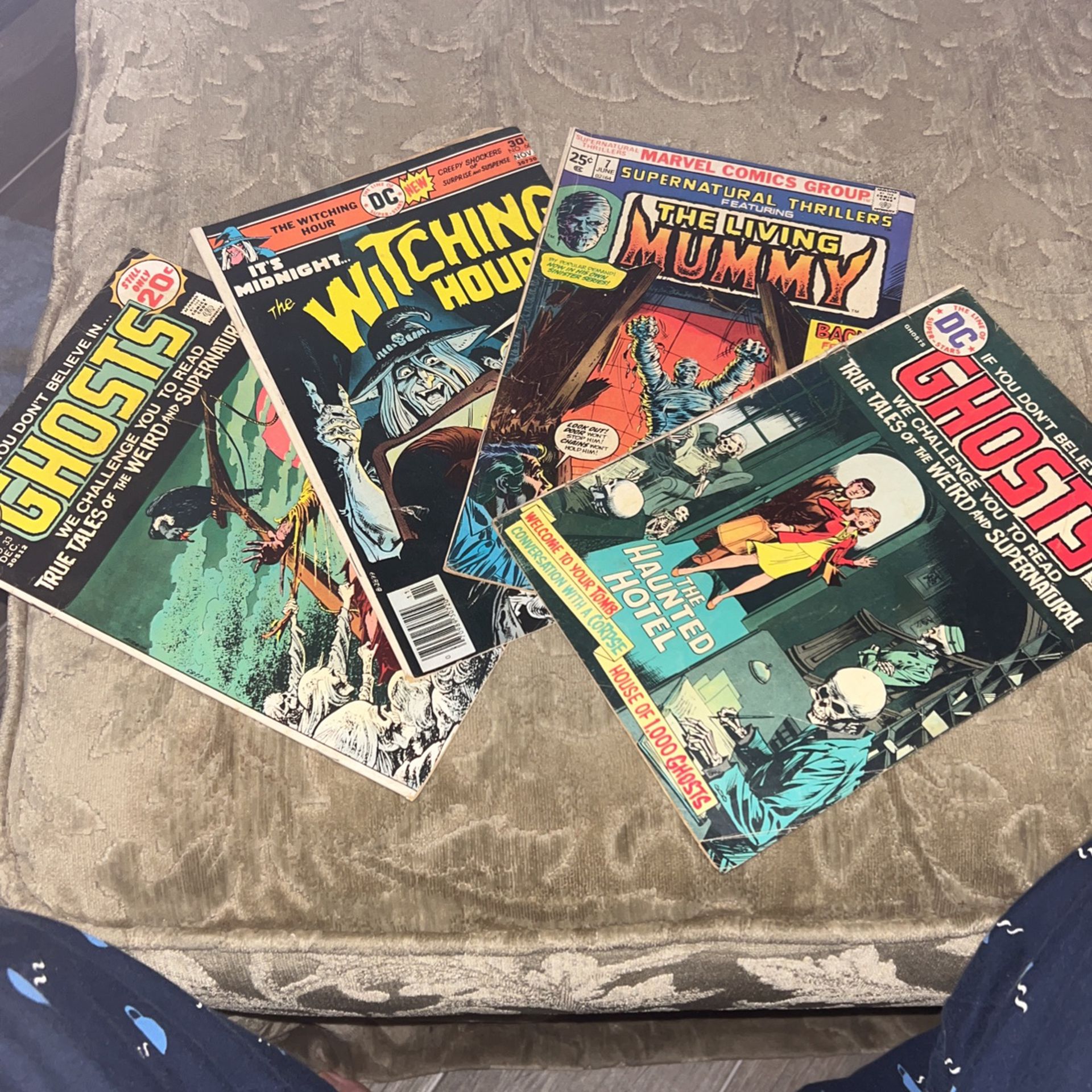 4 Pack OLD Comic Books (Horror Assorted)