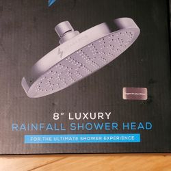 SparkPod Shower Head - High Pressure Rain - 8"