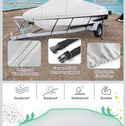 Heavy Duty Boat Cover For 20-23” Boat Exc Condition