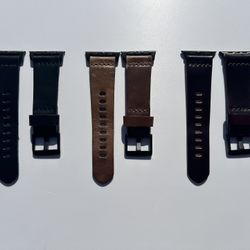 Apple Watch 45/46mm Horween Leather Straps
