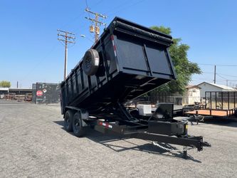 2025 Sky Trailers Dump Trailer / Hydraulic Dump 8.5X14X4 Heavy Duty