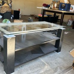 Tv Stand With Glass Top