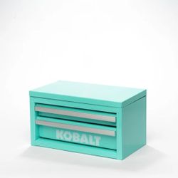 Kobalt Portable Mini Toolbox 2-Drawer Teal 
