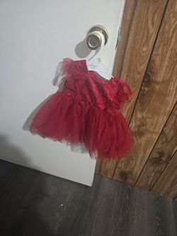 Xmas Girl Dress 3-6 Months