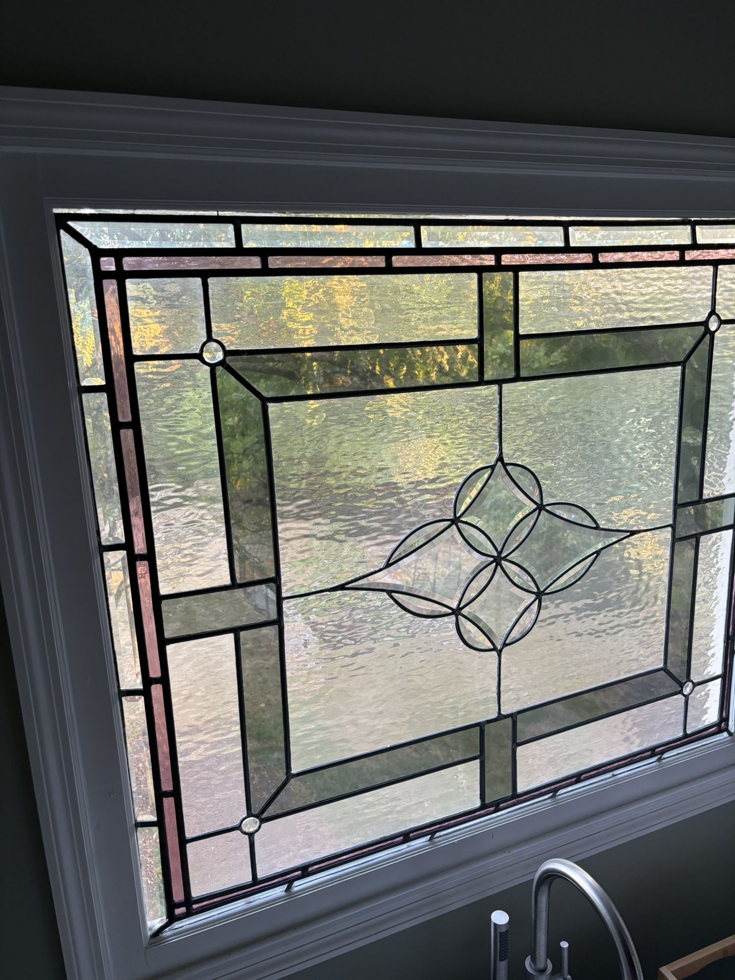 48x40.5" Stained Glass Panel