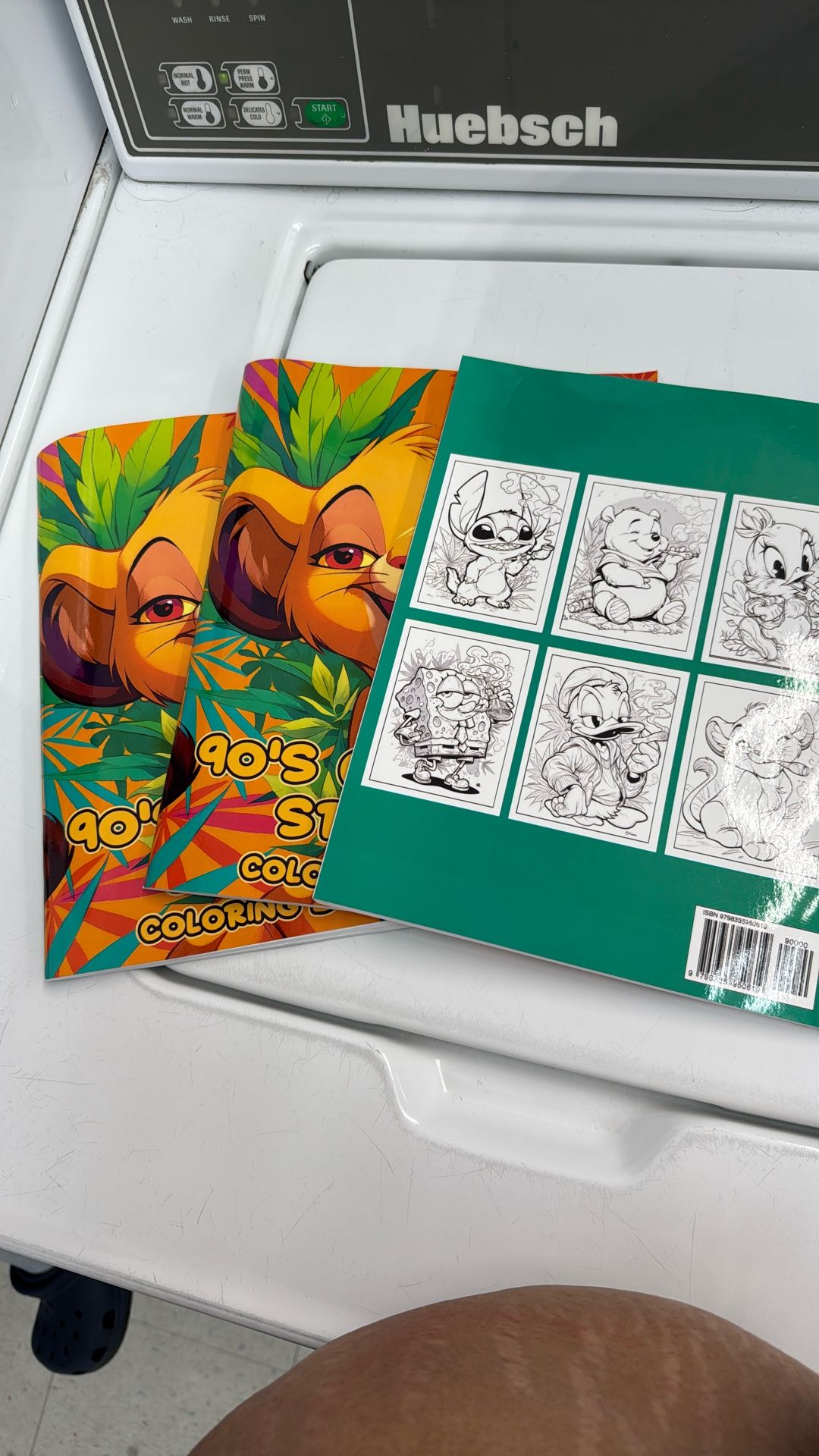 90s Cartoon Stoner Coloring Book