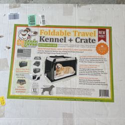 Foldable Travel Kennel + Crate