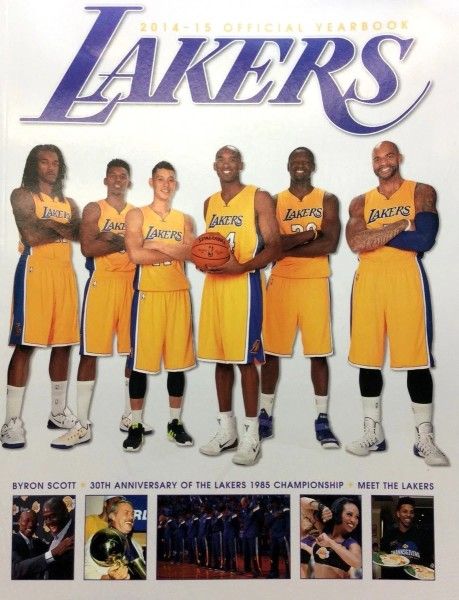 2014-15 LAKERS YEARBOOK MAGAZINE 