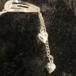 Dangling Hearts Hair Clips