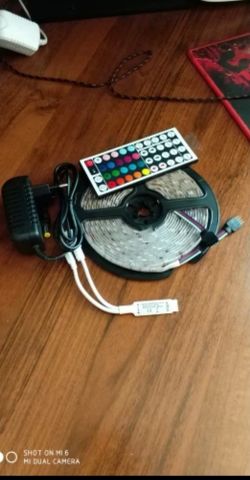 *Firm Price* 16.4 feet RGB LED Strip Light 5050 SMD Diode RGB Tape Waterproof Flexible LED Ribbon 30D/M With Remote Controller + DC12V Power Adapter