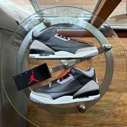 Nike Air Jordan 3 Black Cement Og Retro Size 11 Men’s Brand New
