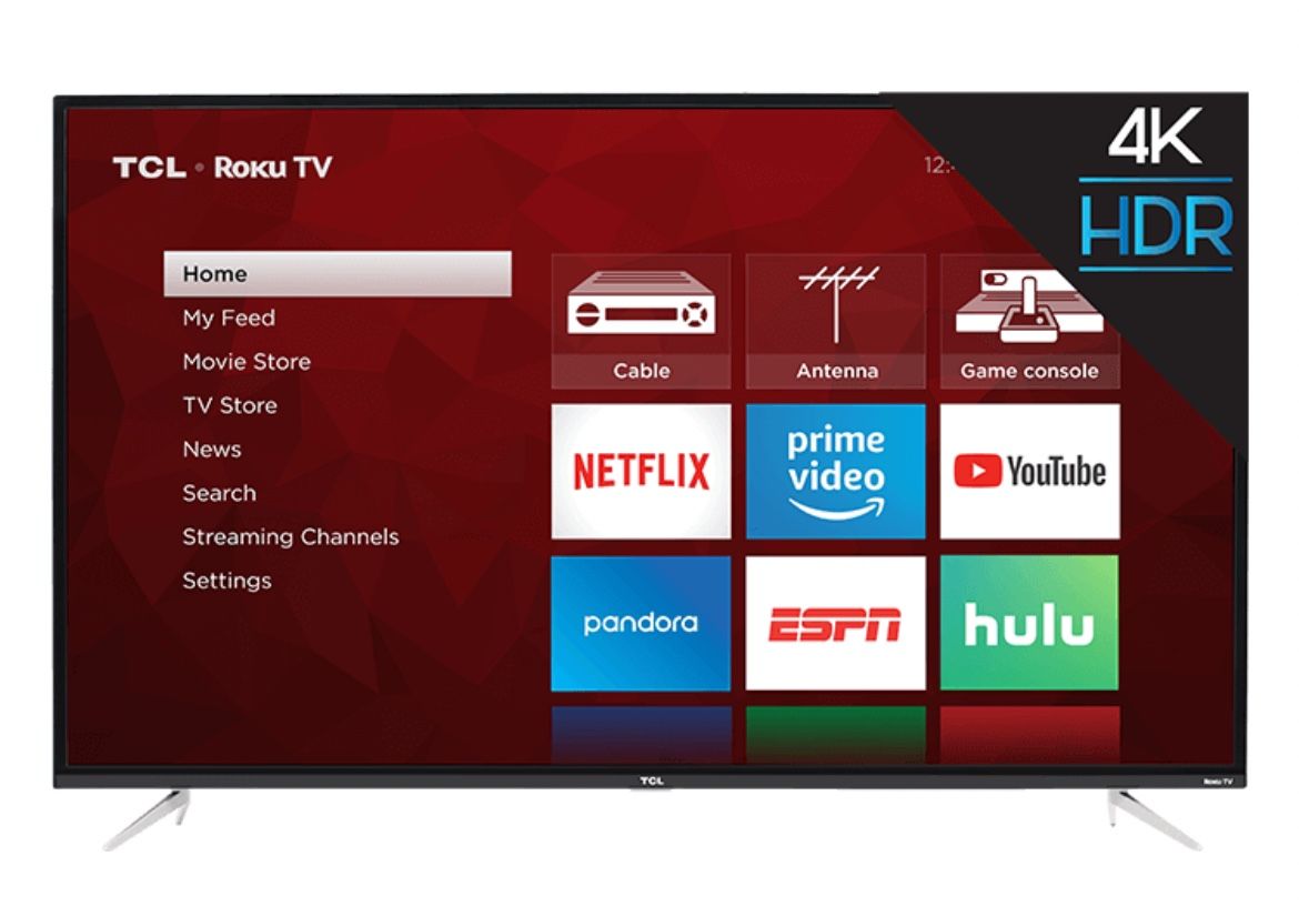 TCL Roku 50 Inch TV 4K UHD HDR Smart TV