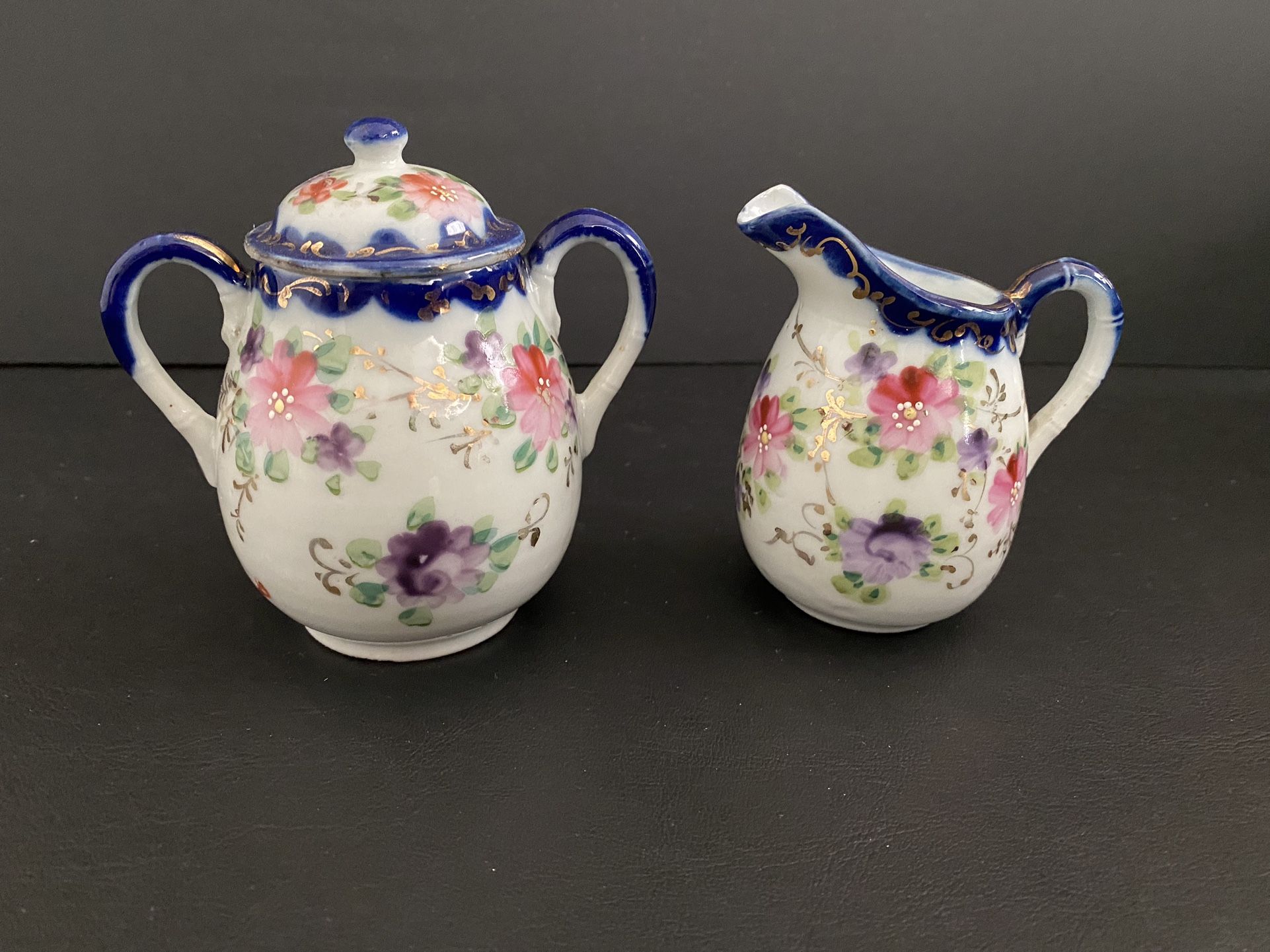 Vintage Sugar & Creamer Set