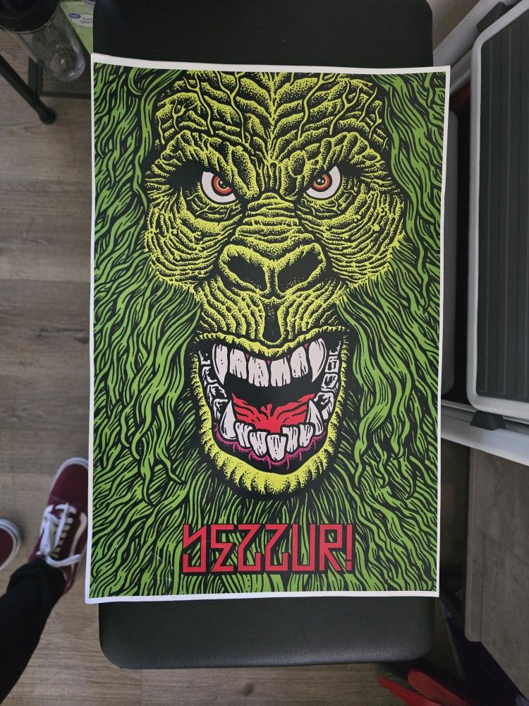 Yezzur Gorilla Poster