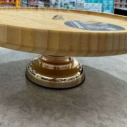 Kounterkraft Bamboo Cake Stand With Pedestal