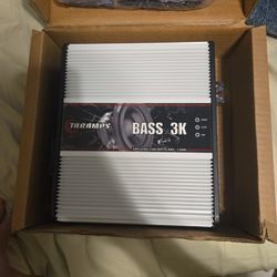 Bass 3k amp
