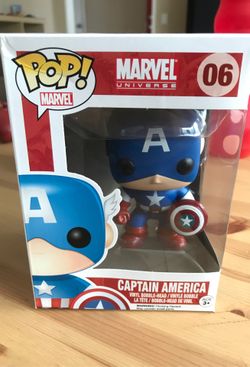 Funko pop captain America 06