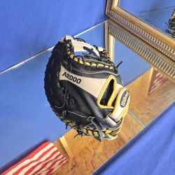 Wilson A2000 FP1B 12 Pro Stock Baseball Softball Catchers Mitt Glove Black White