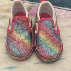 Girls Glitter Vans