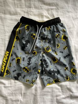 Batman swim trunks