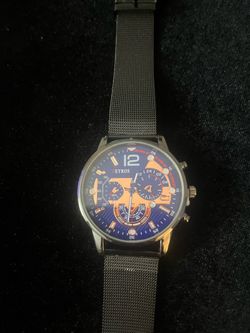 Beautiful Blue and Copper Men’s Watch for you or Someone Special