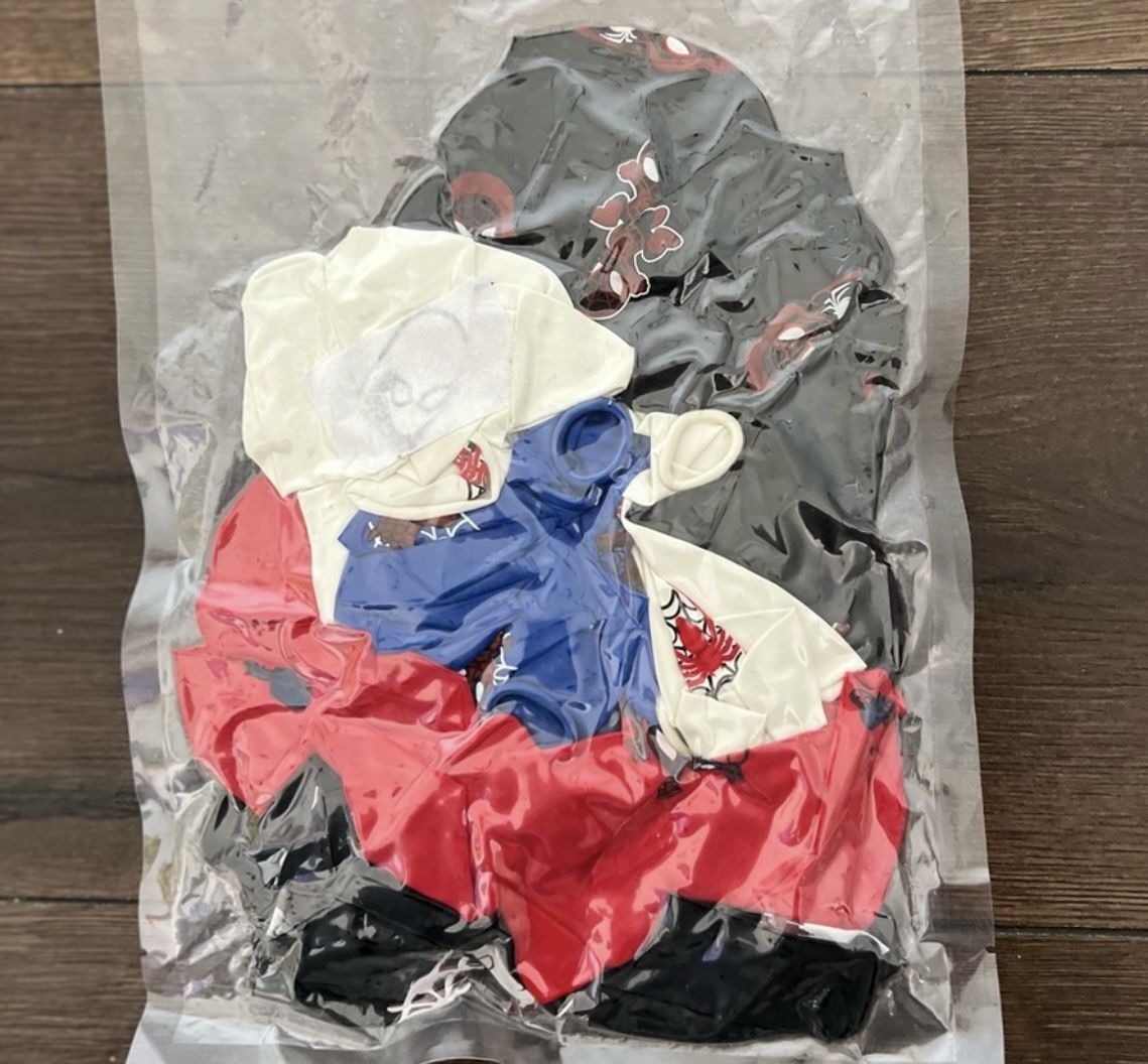 Spiderman 50ct balloons set