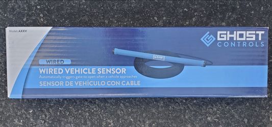 Ghost Controls AXXV Wired Vehicle Sensor with 55 ft. Cable for Automatic Gate