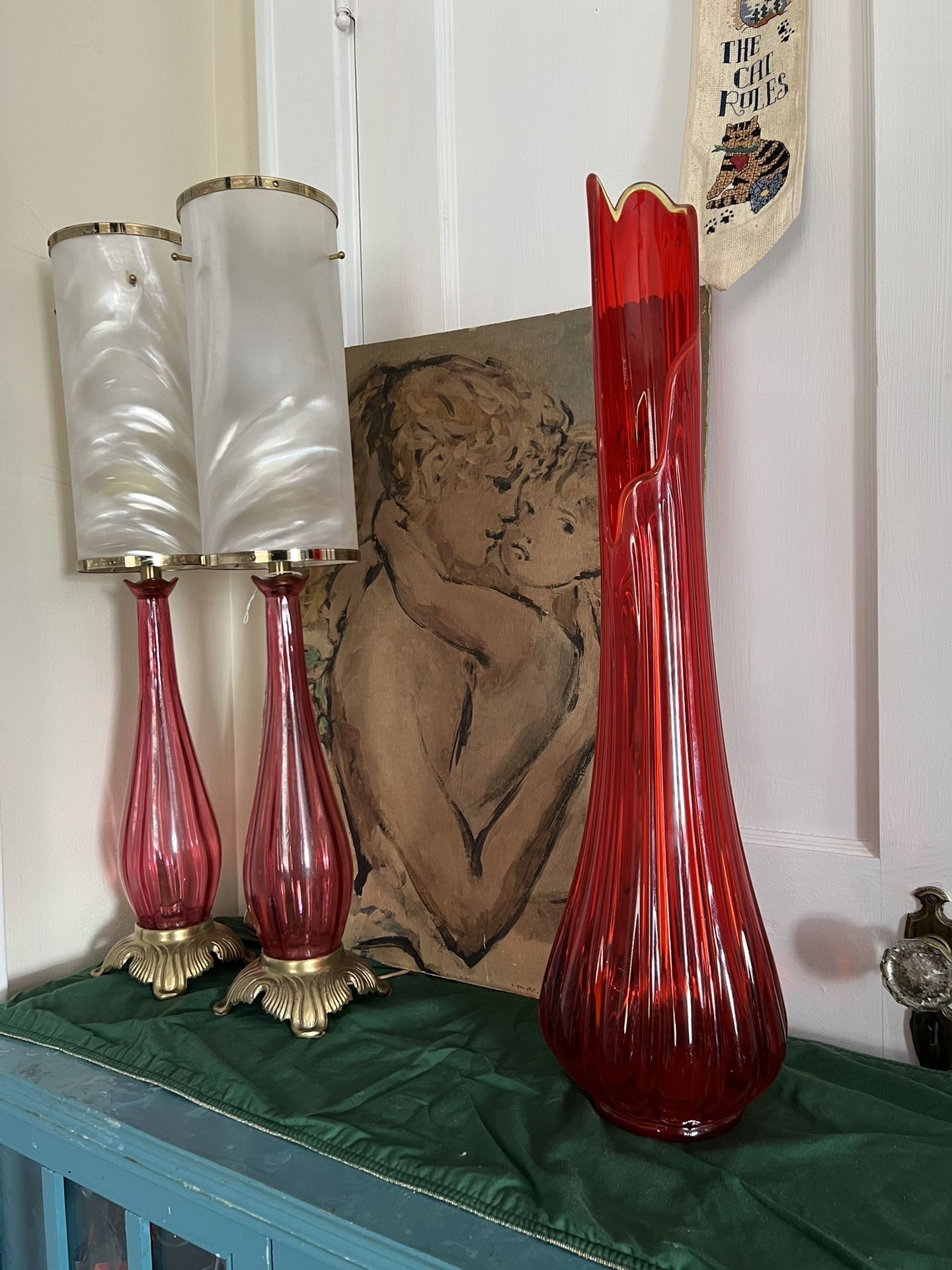Swung Vase Smith 25 Inches Tall