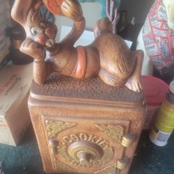Rabbit  Cookies Jar 